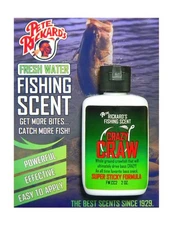 Pete Rickard's Freshwater Crazy Craw Fishing Scent Largemouth & Smallmouth Bass 