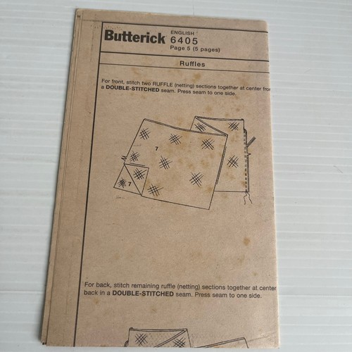 Butterick Sewing Pattern 6405 Sizes 12-14-16 Uncut NOS Classic Evening Dress - Picture 5 of 5