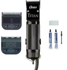 Oster 76076-310 Titan 2 Speed Hair Clipper with Detachable #000 & #1 Brand New