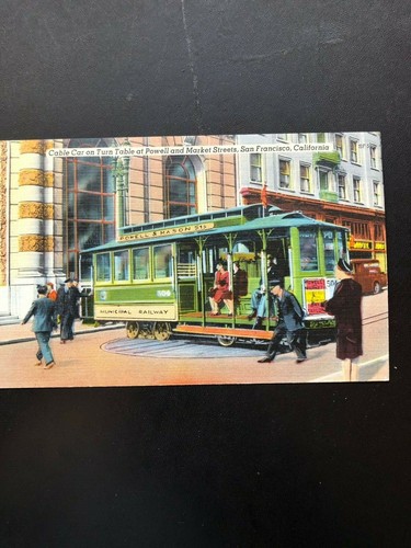 Postal, Lino Años 40, Teleférico San Francisco, Ver descripción para más detalles #14 - Imagen 1 de 2
