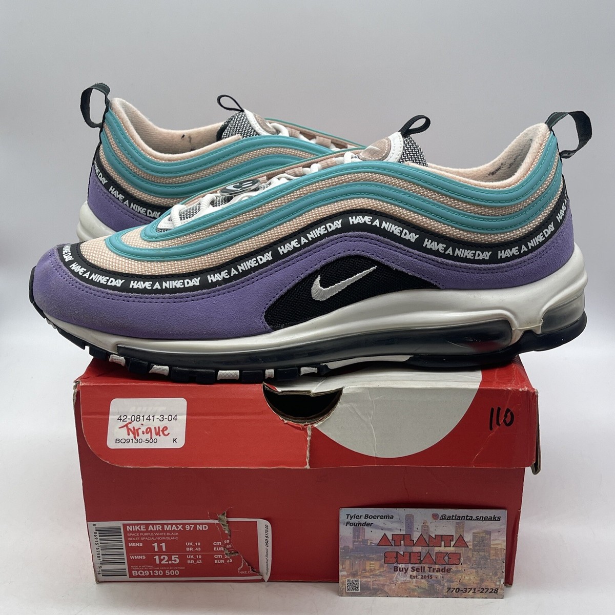 Nike Air Max 97 “Have A Nike Day” – BQ9130-500 | 11M Nike AIR MAX 97 – DTLR main image 3