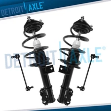 Front Struts w/ Coil Spring Sway Bars for 2012 - 2014 Sonata 2012-2015 Optima