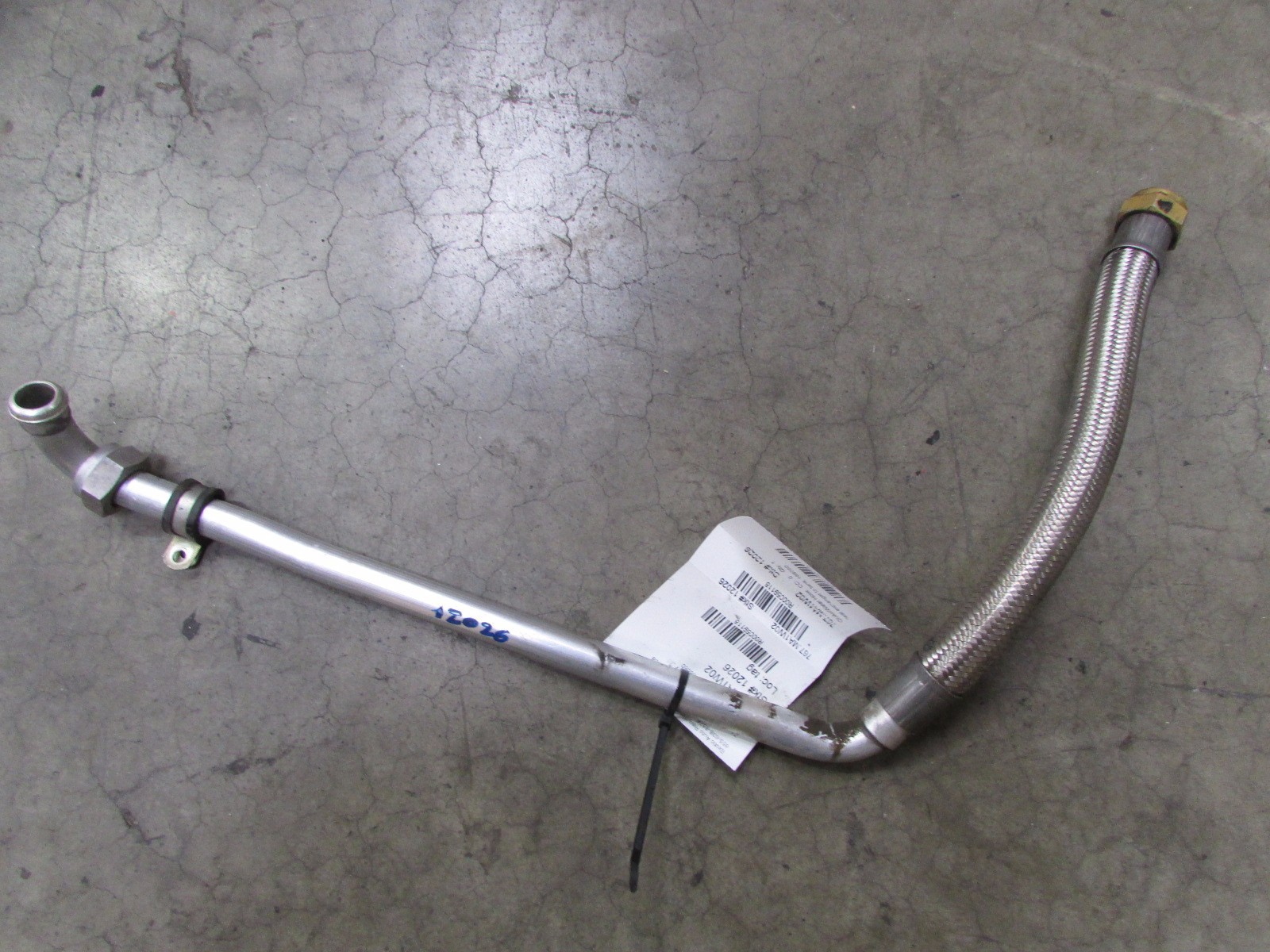 Maserati Coupe, Spyder, Gransport, Heat Exchanger to Tank, P/N 186060