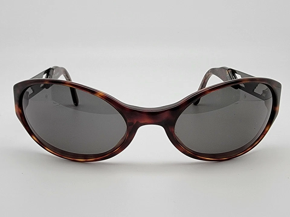 Gafas de sol Emporio Armani 544-S 063 marco de metal oscuro tortuga lentes verdes 56 mm Foto 2 de 4