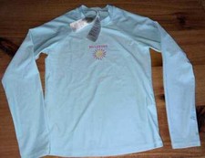 BRAND NEW GIRLS BILLABONG BLUE LONG SLEEVE RASH SUN SHIRT