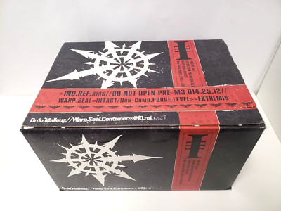 GW Warhammer 40k Warp Seal Behälter Container Box Karton