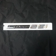 1PC Chrome SDrive 25i Plastic Emblem Badge Sticker Decal Car Luxury Coupe Sports