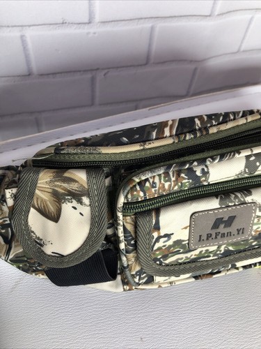 Jp Fanyi $45 Sling Belt Bag Pack Waist Bag Multicolor 7. Pockets New - Picture 2 of 9