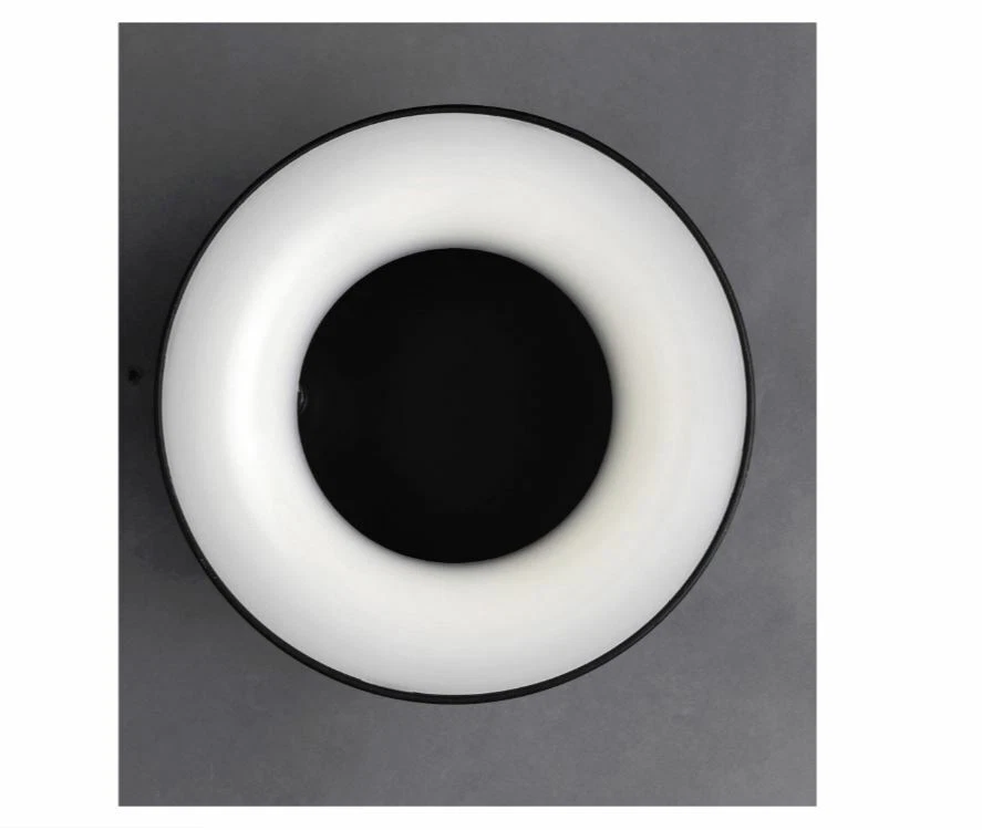 Aplique de pared LED ET2 E20902-BK Quantum negro 8"" de ancho Foto 4 de 4