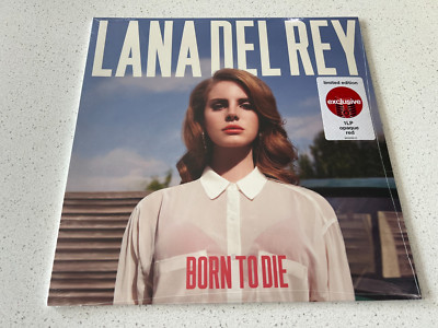 Lana Del Rey - Born to Die Limited Target Exclusive Edition Opaque Red Vinyl LP