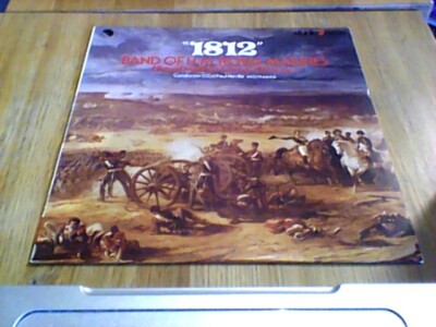 ROYAL MARINES BAND 1812 UK Studio 2 Stereo LP 1975 POPCORN MISSION IMPOSSIBLE
