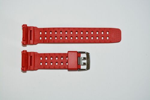 Original Casio G-Shock Mudman G-9000TLC-4 Team Land Cruiser RED watch band - Picture 2 of 4