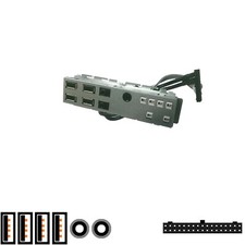 Control Panel Computer Case IO Front I/O Port Dell 087G1H Optiplex 990 SFF