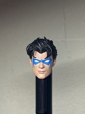 1 12 Painted Nightwing Head Carved Fit 6'' Action Figure