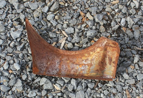 55-56 Ford Car NORS Right Lower Side Headlight Panel (SRP131) - Picture 5 of 12