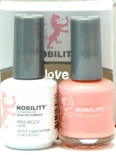 NOBILITY Gel Nail Polish 0.5fl.oz UV/LED Gel Color Duo NBCS149- Miss Piggy