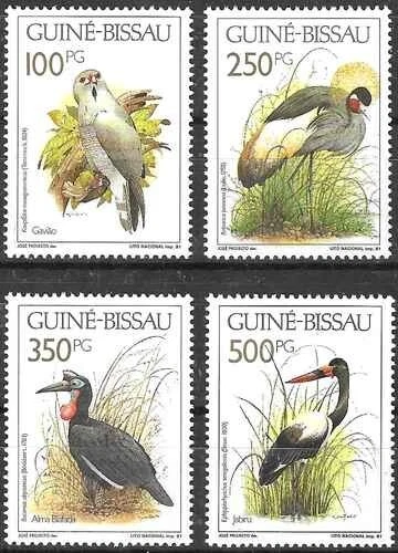 Timbres Oiseaux Guinée-Bissau 594/597 ** - 79393FK - Photo 1/1