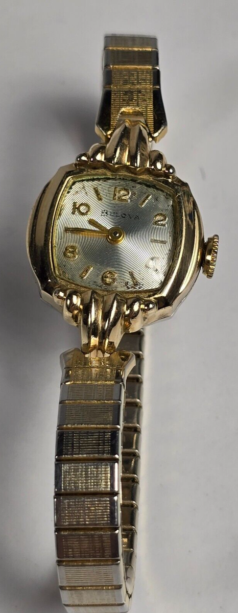 BULOVA M4 10K GOLD Bezel X213199 WOMAN'S WATCH