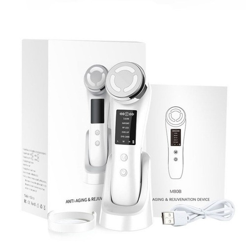 Gesichtsmassagegerät mit 5 Modi Anti-Aging-Gerät für Hautstraffung & Lifting EMS - Bild 11 von 11