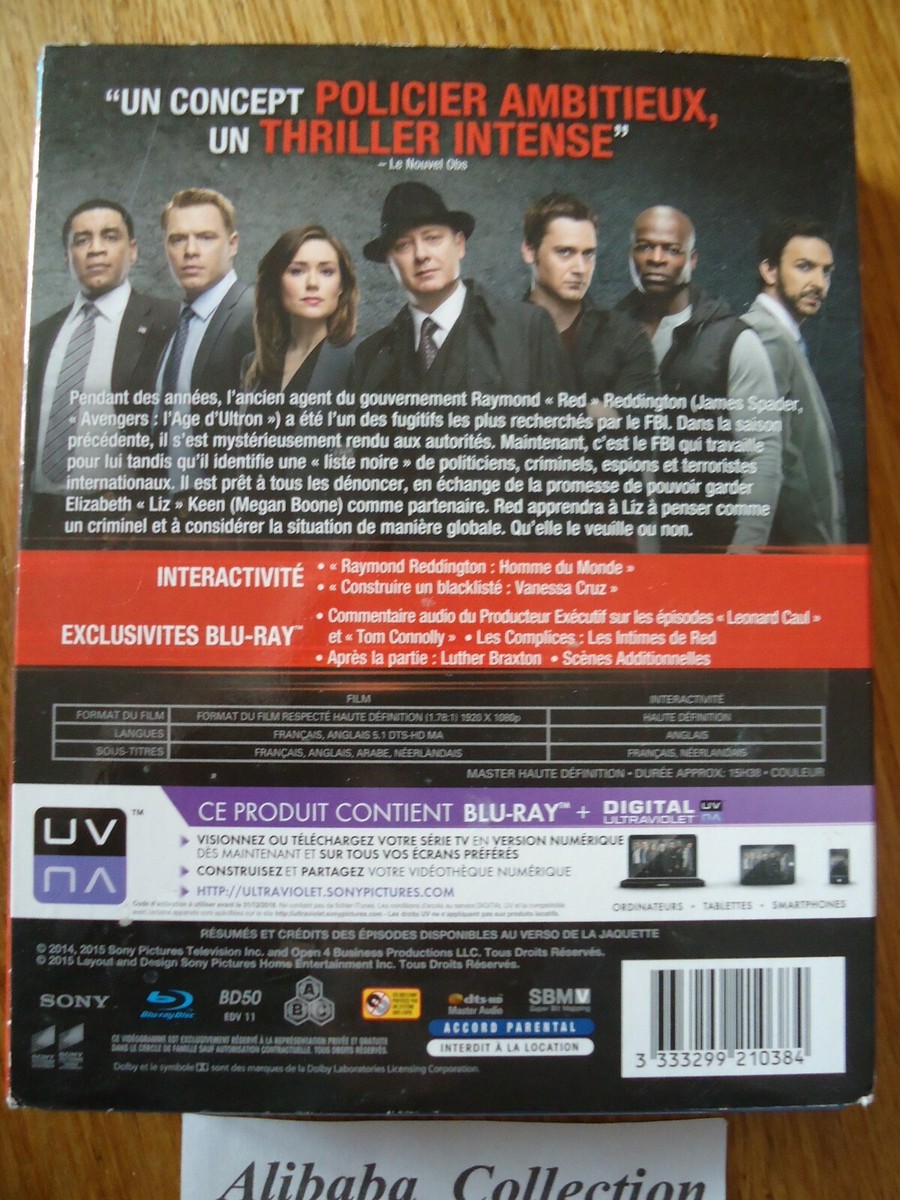 Blu Ray The Blacklist Complete Season 2 Box Set Series James