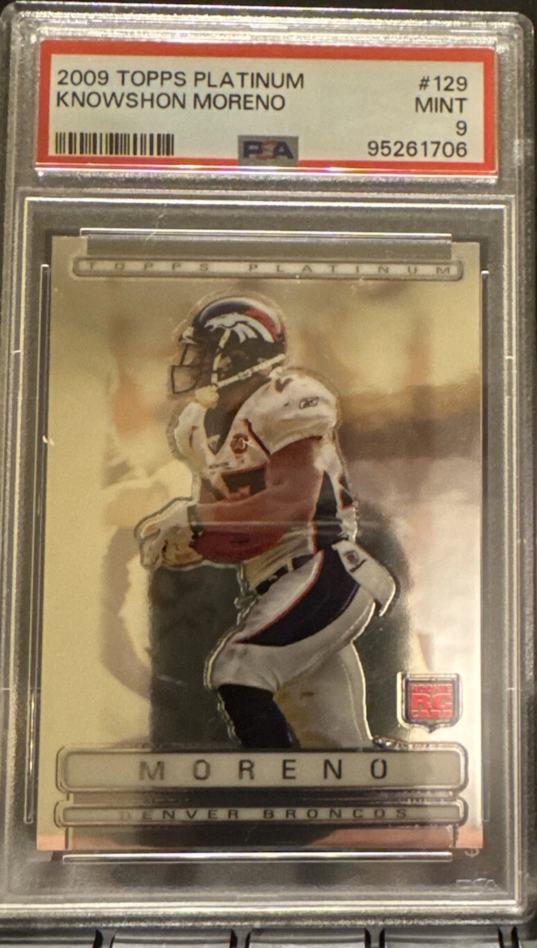 Knowshon Moreno Topps Platinum #129 Base