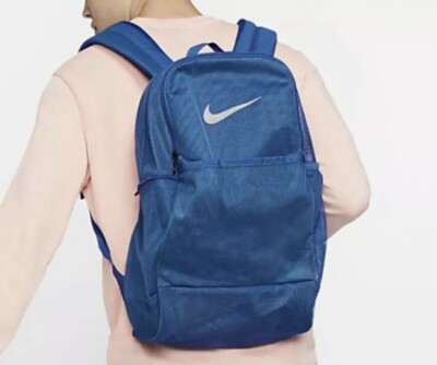 nike brasilia backpack medium blue Phila Revolution protecting your items with the densely woven polyester material Nike Brasilia Medium Backpack Air