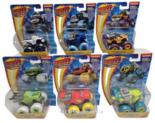 Blaze and the Monster Machines Die Cast Lot/Set of 6, includes VHTF 2020 chase 