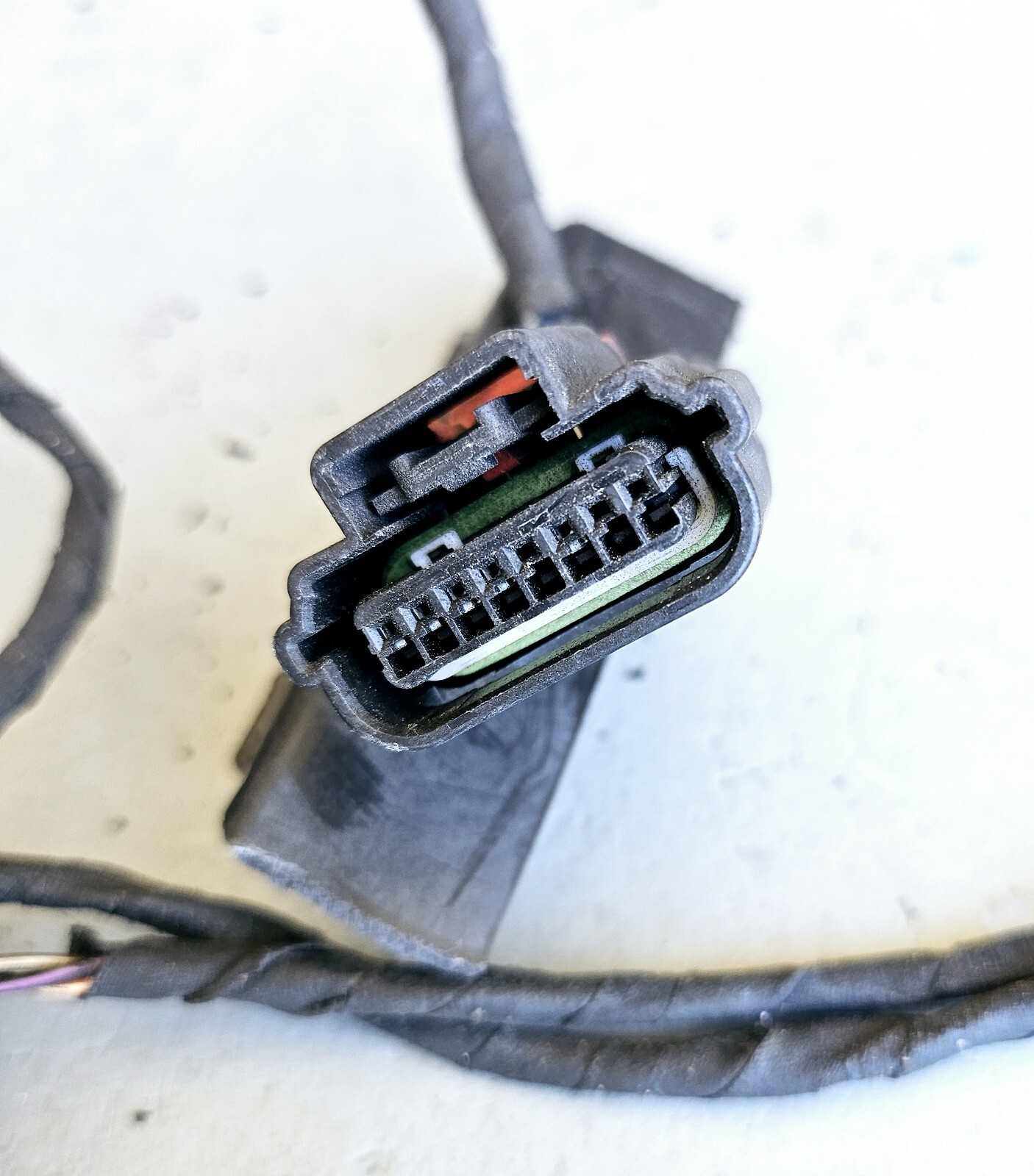17-21 Maserati Ghibli Quattroporte Rear Parking Sensor PDC Wire Harness Plug OEM