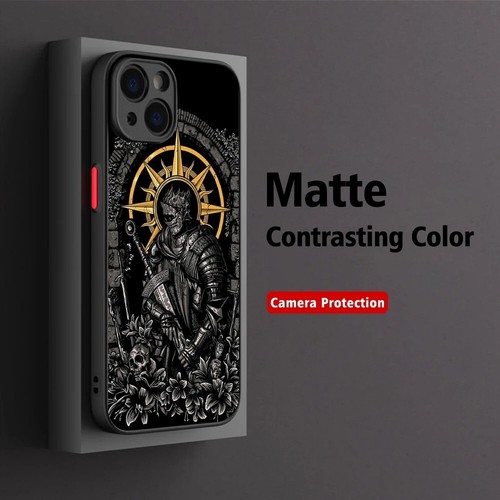 Dark Souls iPhone Case Matte Transparent Slim Cover Dustproof – 11 to 15 Pro Max - Picture 2 of 11
