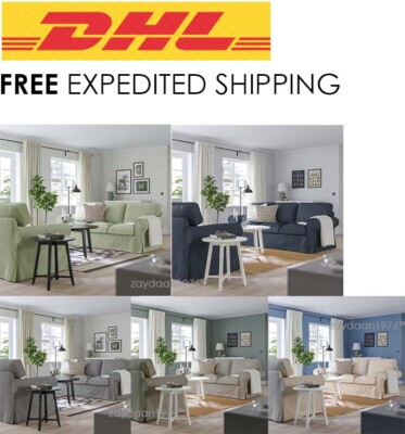 Ikea EKTORP Seat sofa Cover (Grey, Green, Multicolor, Blue