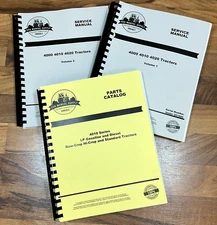 Service Parts Manual Set fits John Deere 4010 Tractors Repair Shop Catalog Books