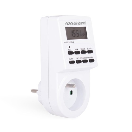 - HCN0081 - Prise Électrique Programmable Intérieure 230V - Programmes Hebdom... - Photo 2/7