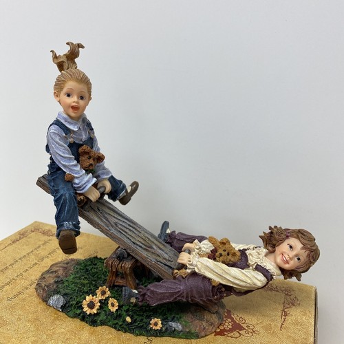 Boyd's Bear Yesterday's Child Kaylie & Jenny Seesaw Friends 3584 Edición Limitada - Imagen 2 de 12