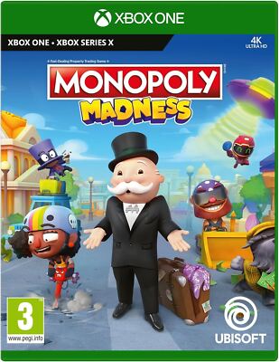 MONOPOLY MADNESS XBOX ONE SPIEL (FRANZÖSISCHE BOX - MULTI LANG IM SPIEL)