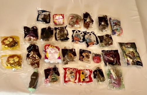 Vintage Collection McDonald’s Toys Lot Of 25 SEALED. 1998-2024