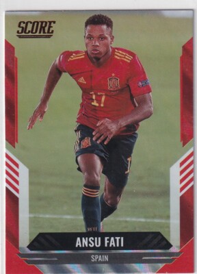 Panini FIFA Score 2021-22 Red Lava Karte Nr. 99 Ansu Fati