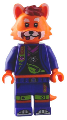 Lego Red Panda Dancer Minifigur Figur Legofigur Vidiyo Bandmates vid017 Neu