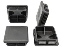 CAPLUGS, SQUARE TUBING PLUGS, SQR-100MM, 4" X 4", LOT OF 5 FREE SHIPPING