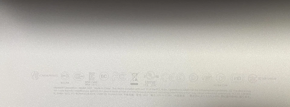 7 Microsoft Surface Pro 3 i5-4300U 1.9GHz 128GB 4GB Windows 8.1 12" Touch Screen - Image 4 of 4