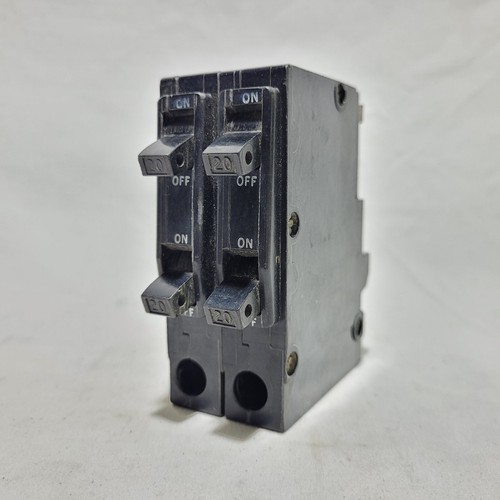 Square D QOT22020 4 Pole 20 Amp Circuit Breaker Piggyback 120/240VAC eBay