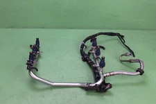 01-05 MERCEDES E320 GASOLINE FUEL RAIL AND 6 INJECTORS OEM