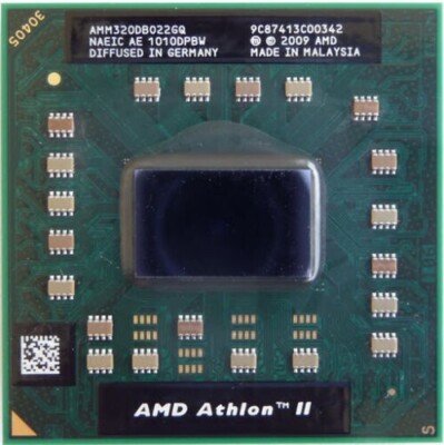 CPU AMD Mobile Athlon II M320 2.1GHz AMM320DB022GQ Dual Core Processor