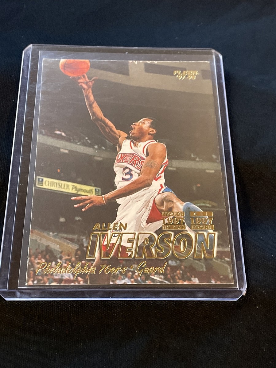 アイバーソン　カード　Allen Iverson 02-03 Fleer Fleer Allen Iverson Basketball 2002-03 Season Sports Trading
