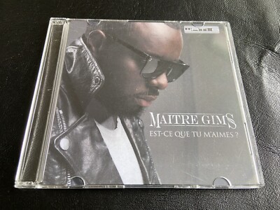 Maitre Gims - Est-ce Que Tu M aimes - Mega Rare Dutch Promo CD Single - 1 Track