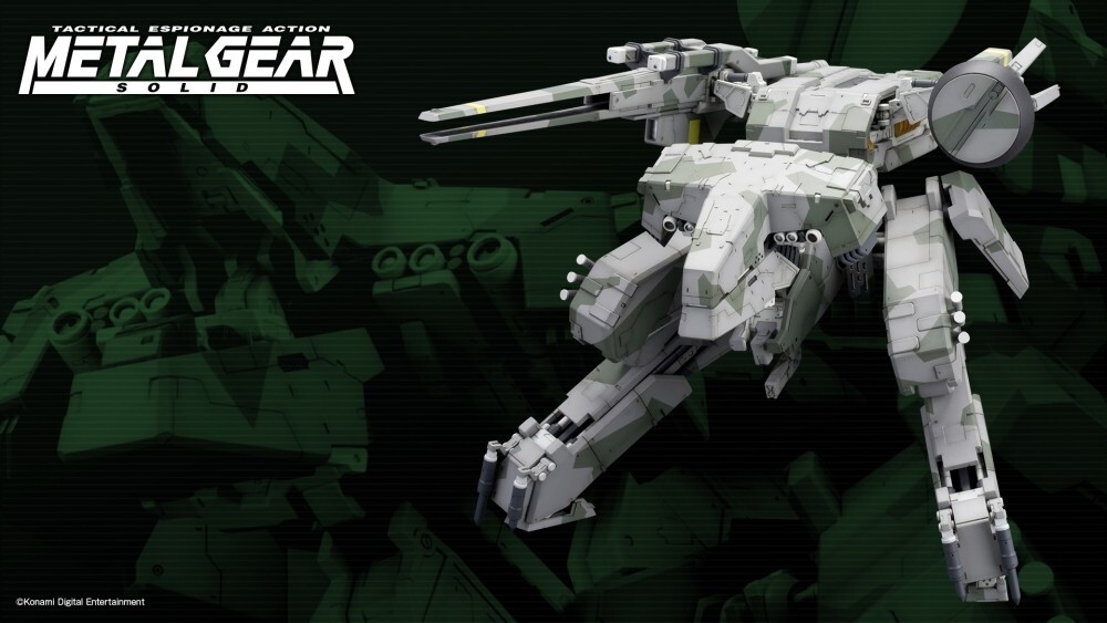 KOTOBUKIYA L GEAR REX プラモデル 1/100 Metal Gear REX Black Ver. Plastic Model (Metal Gear Solid)