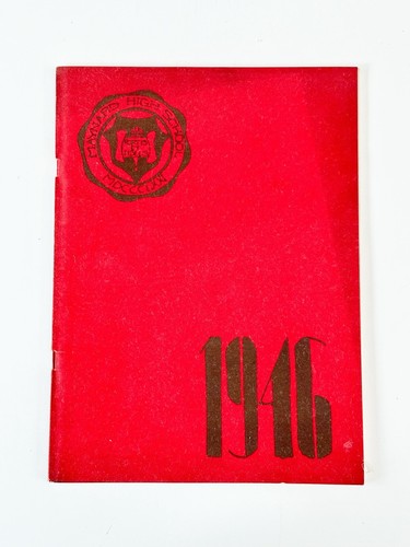 1946 Vintage Maynard High School Jahrbuch Massachusetts lokale Anzeigen nicht kreischen?