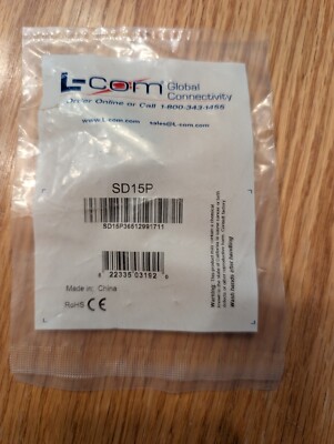 L-Com SD15P Solder Connector