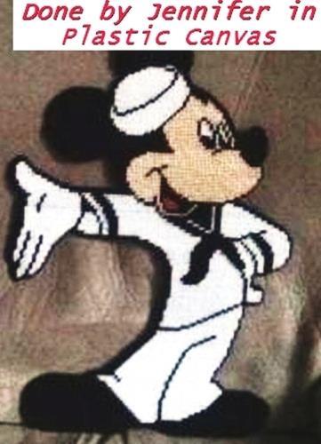 CROSS STITCH+ CRAFT PATTERN Mickey Mouse Military Army Fatigues USA Soldier - Picture 8 of 16