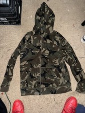 Mens Polo Ralph Lauren "Camouflage" Full Zip Long Sleeve Jacket Size Large Used