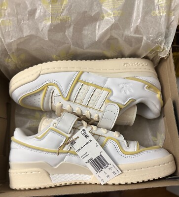 Adidas Originals Forum 84 Low sneakers in Off-White Womens FAST SHIP 